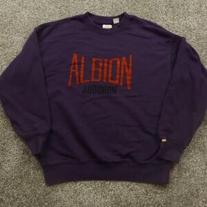 Audubon sweatshirt  Levi's Gold  Men's Small Purple Albion Crewneck Relaxed Fi‎